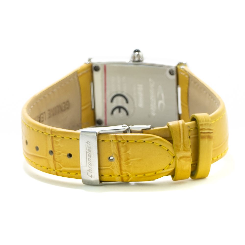 Yellow Leather Watch - ventzia