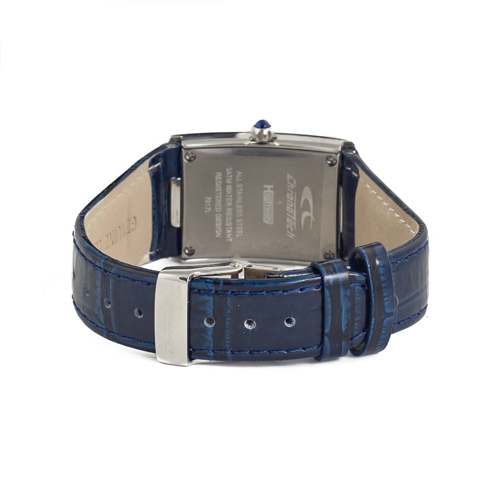 Blue Leather Watch - ventzia