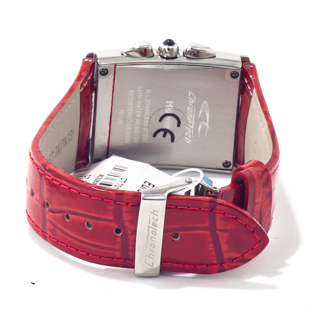 Red Leather Watch - ventzia