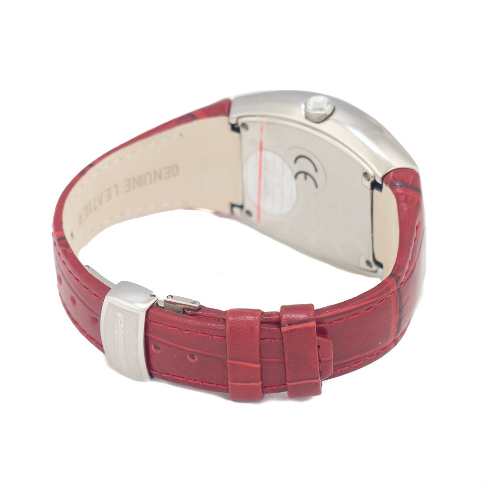 Red Leather Watch - ventzia