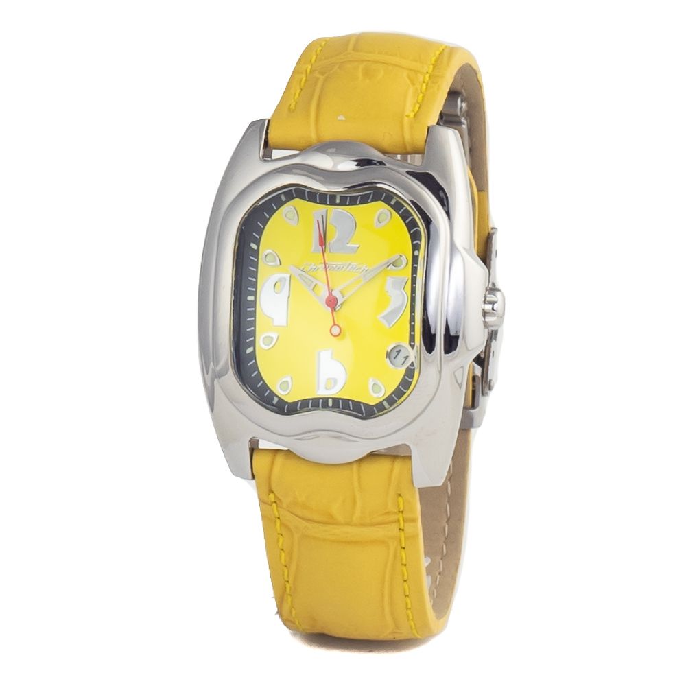 Yellow Leather Watch - ventzia