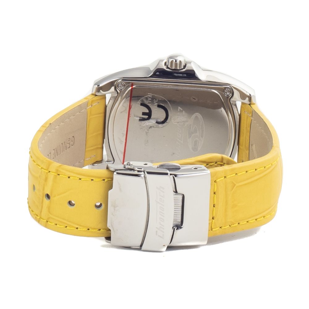 Yellow Leather Watch - ventzia