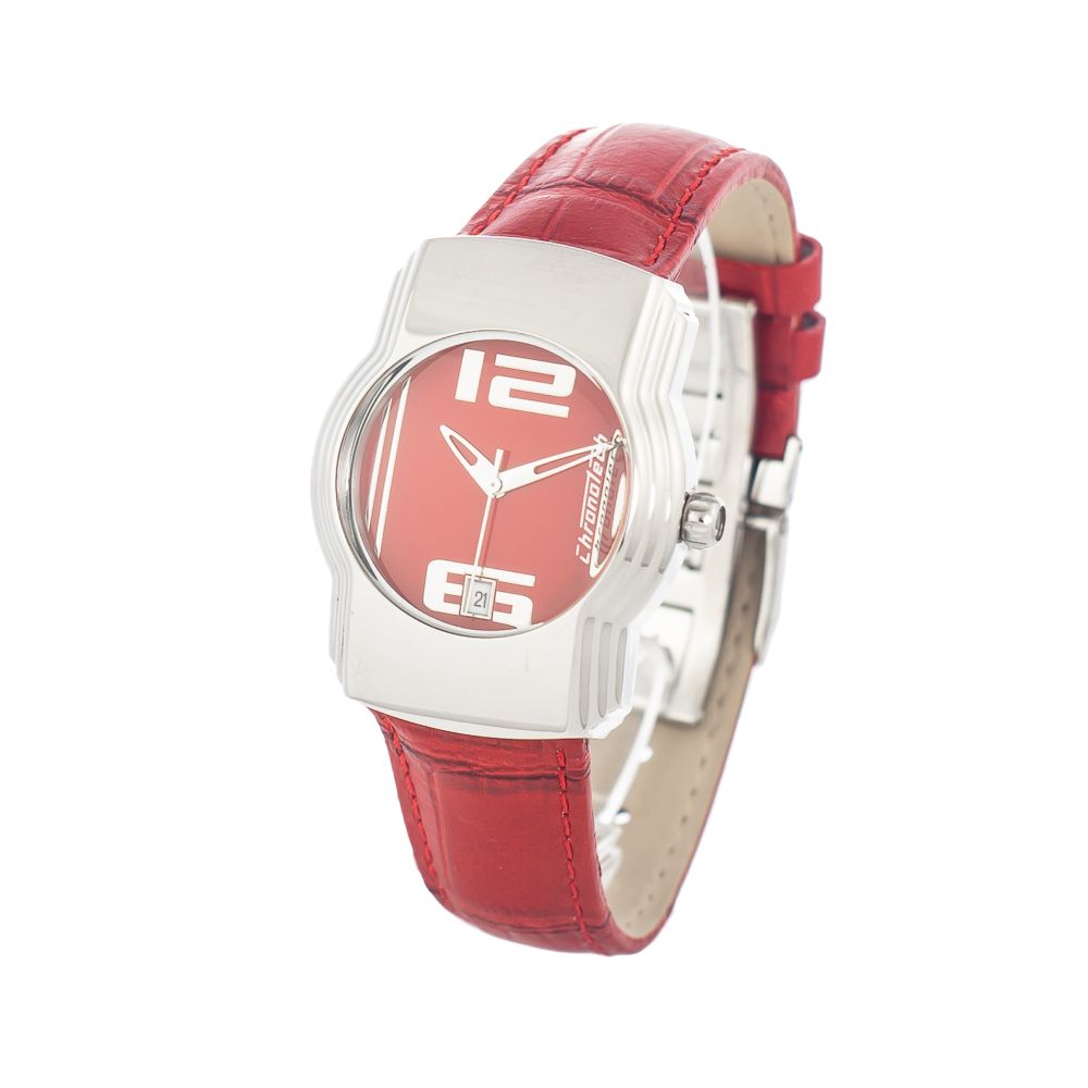 Red Leather Watch - ventzia