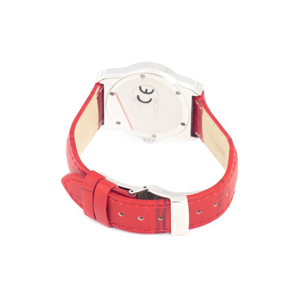 Red Leather Watch - ventzia