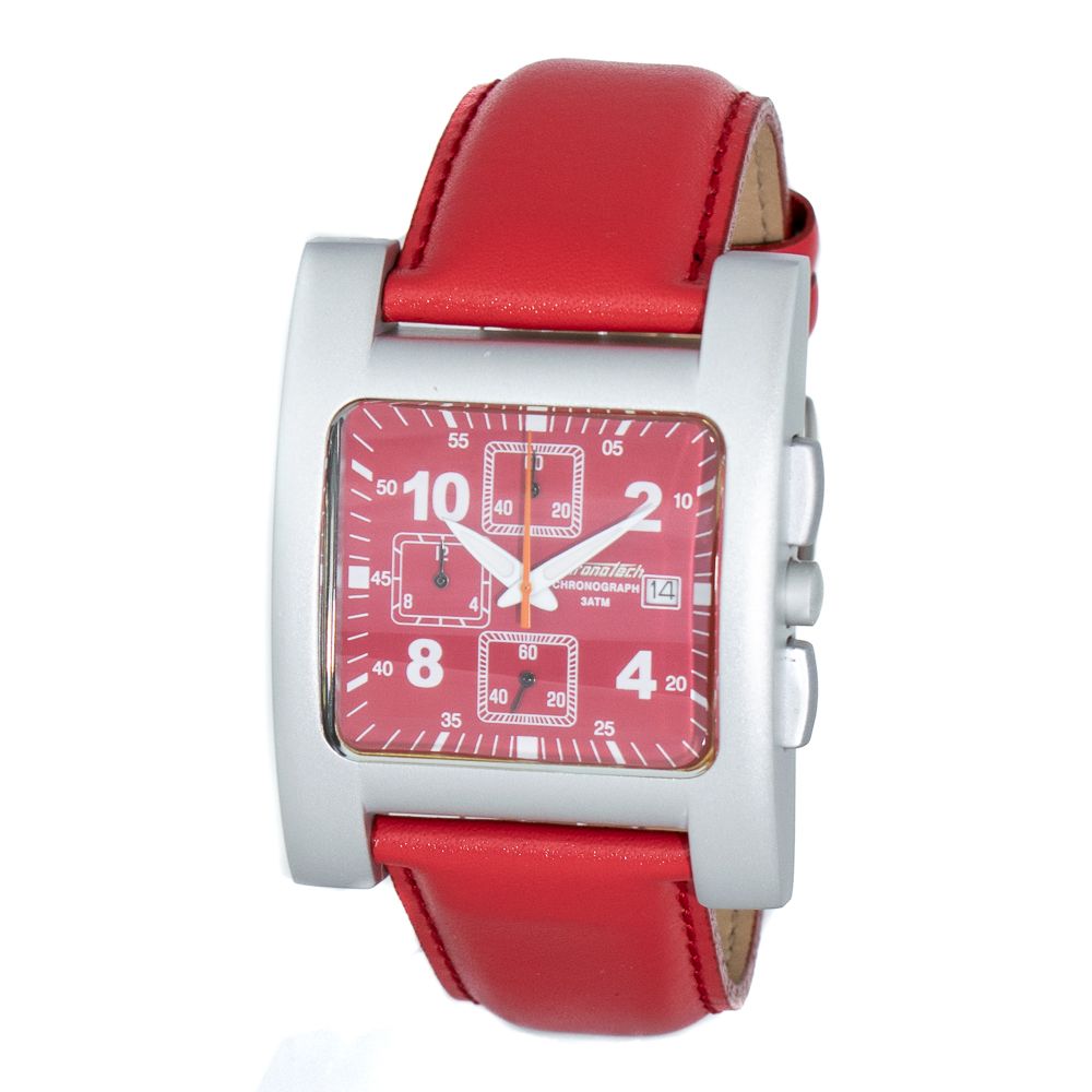 Red Leather Watch - ventzia