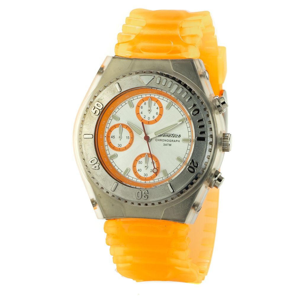 Orange Rubber Watch - ventzia