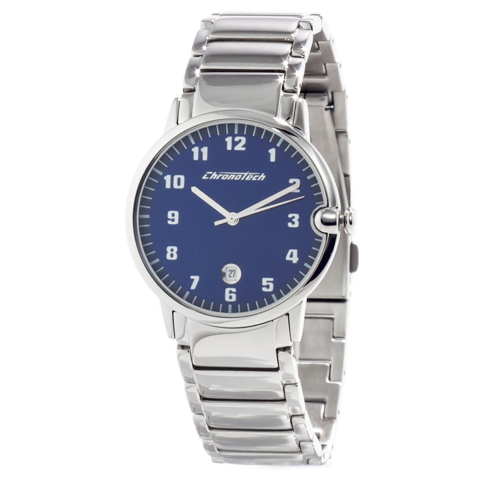 Silver Stainless Steel Watch - ventzia