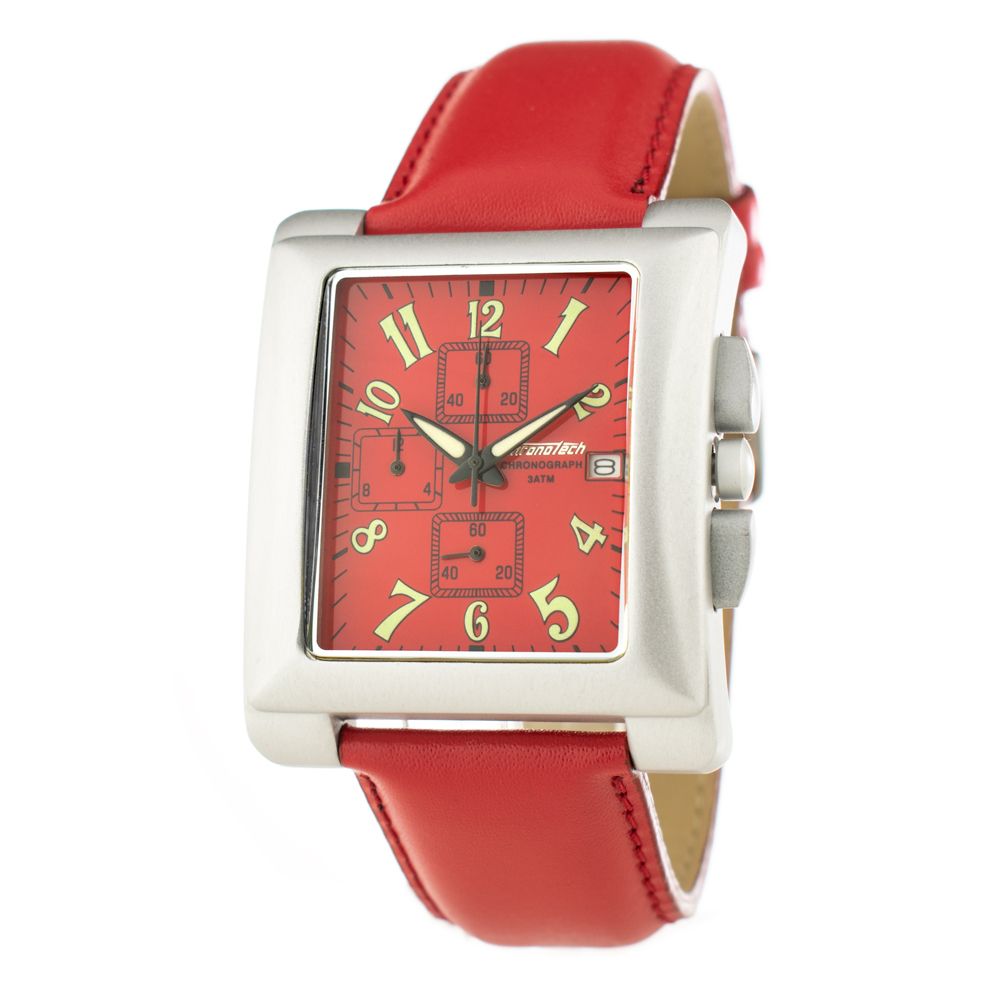 Red Leather Watch - ventzia