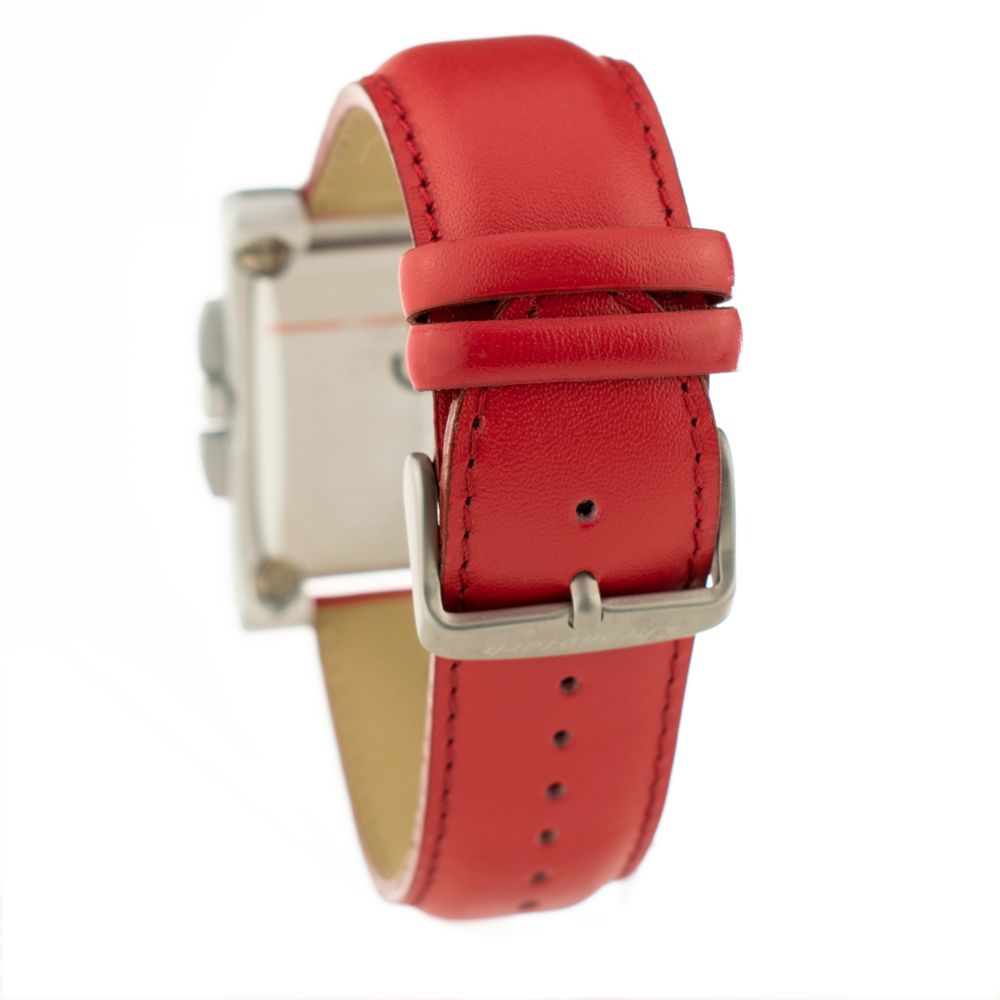 Red Leather Watch - ventzia