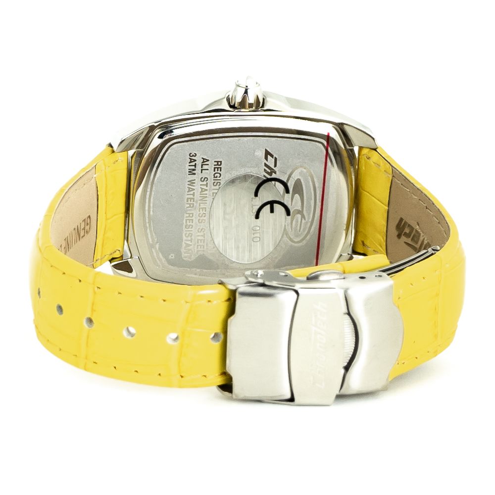 Yellow Leather Watch - ventzia