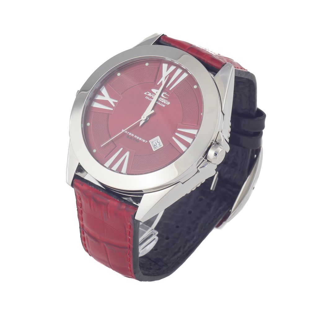 Black Leather Watch - ventzia