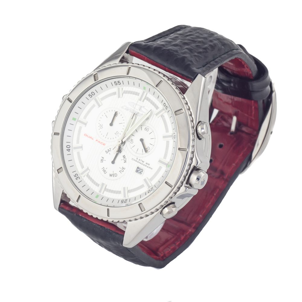 Black Leather Watch - ventzia