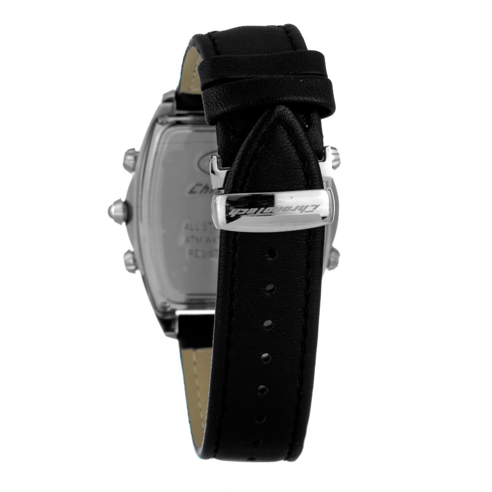 Black Leather Watch - ventzia