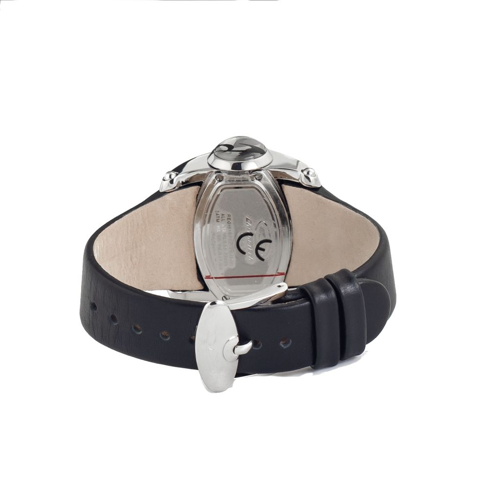 Black Leather Watch - ventzia