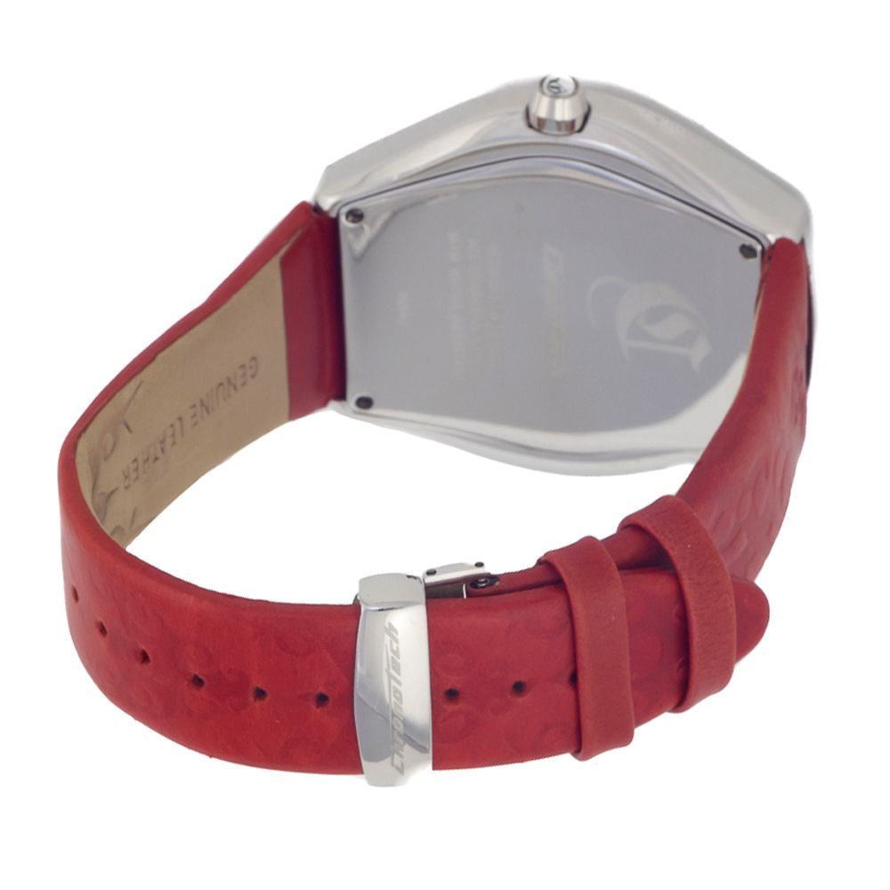 Red Leather Watch - ventzia
