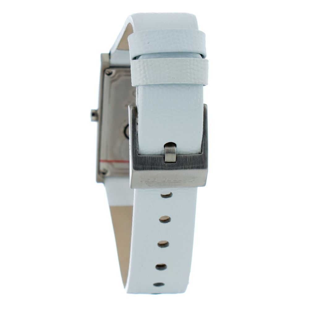 White Leather Watch - ventzia