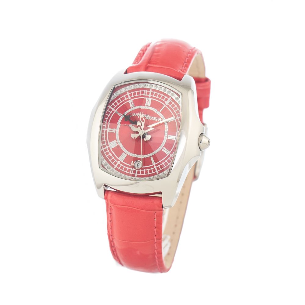 Red Leather Watch - ventzia