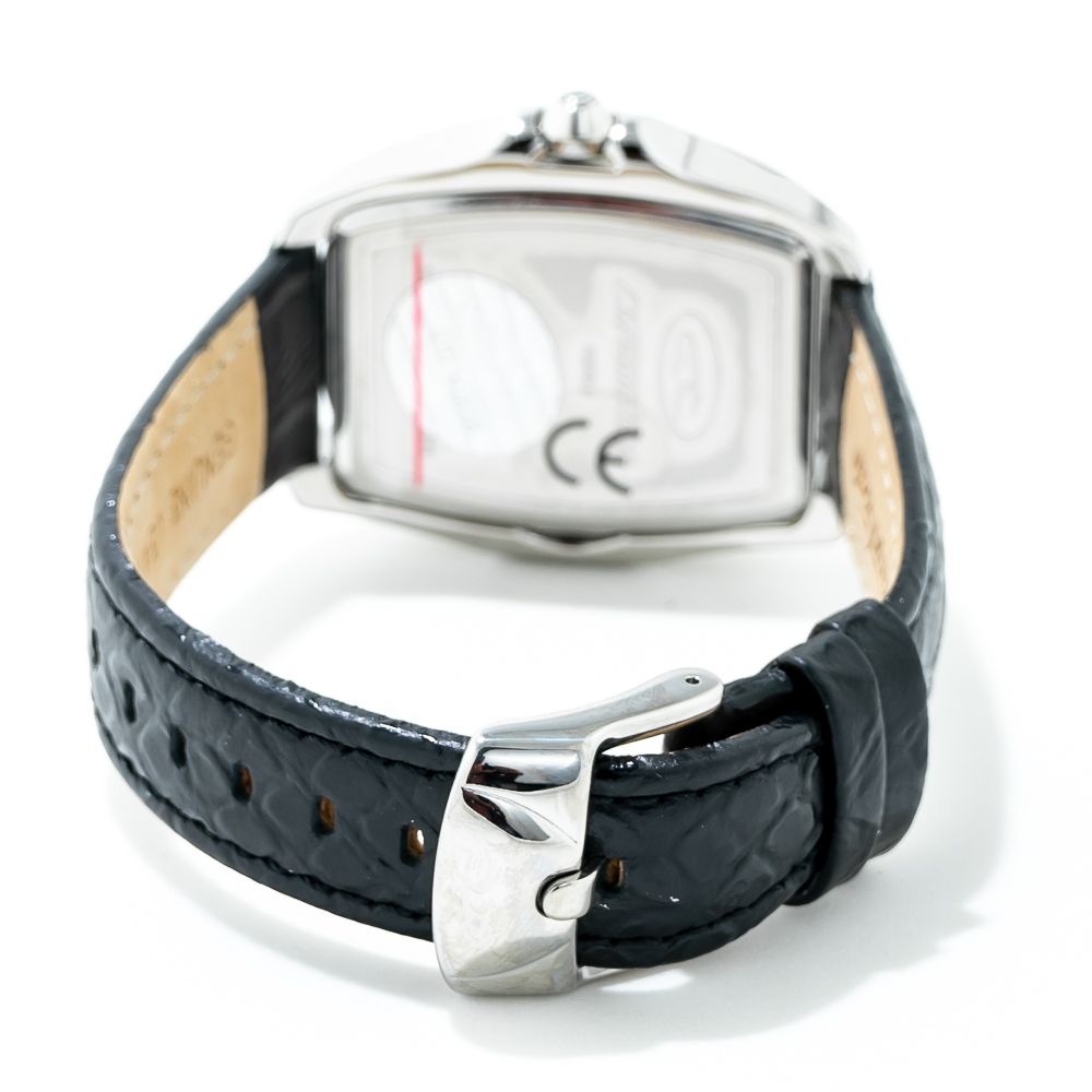 Black Leather Watch - ventzia