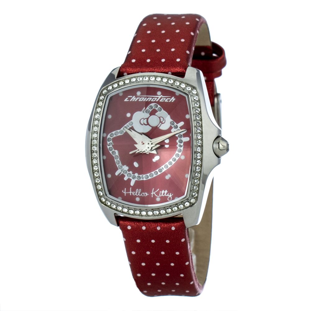 Red Leather Watch - ventzia