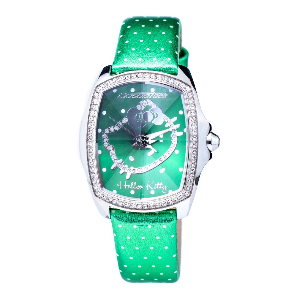 Green Leather Watch - ventzia