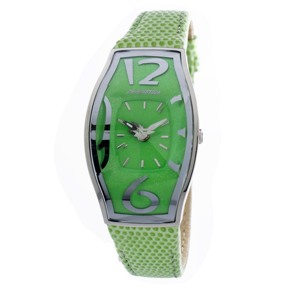 Green Leather Watch - ventzia