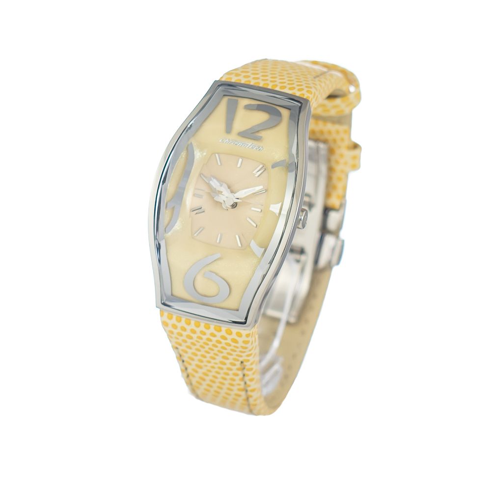 Yellow Leather Watch - ventzia
