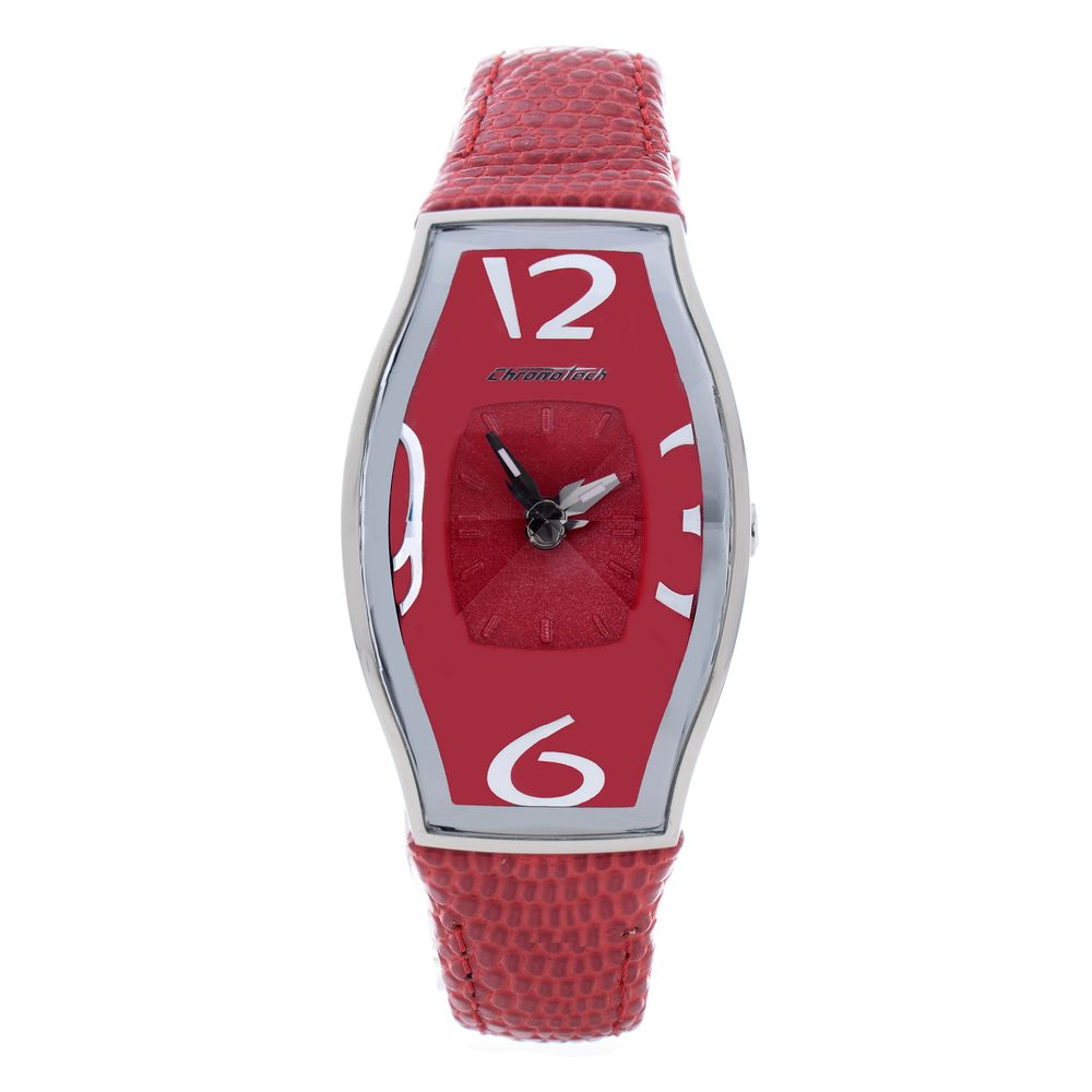 Red Leather Watch - ventzia