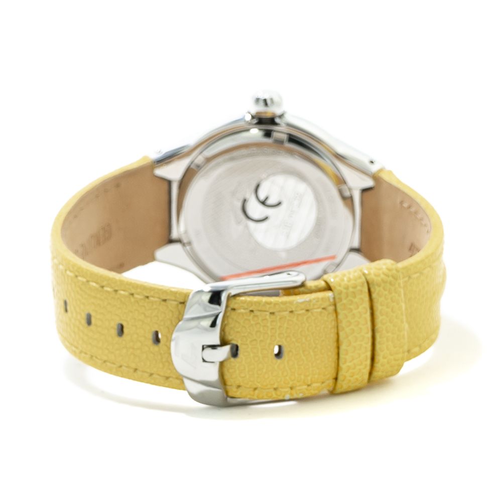 Yellow Leather Watch - ventzia