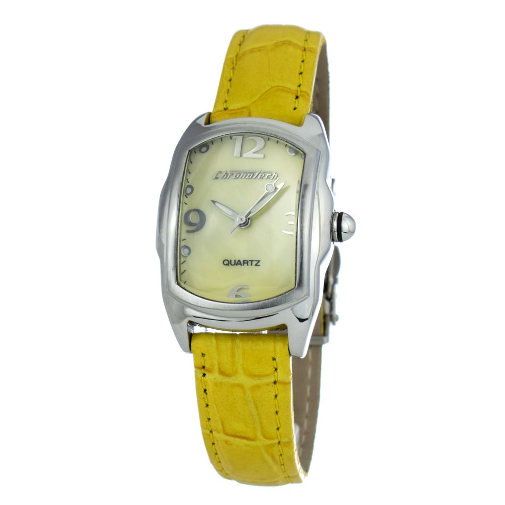 Yellow Leather Watch - ventzia