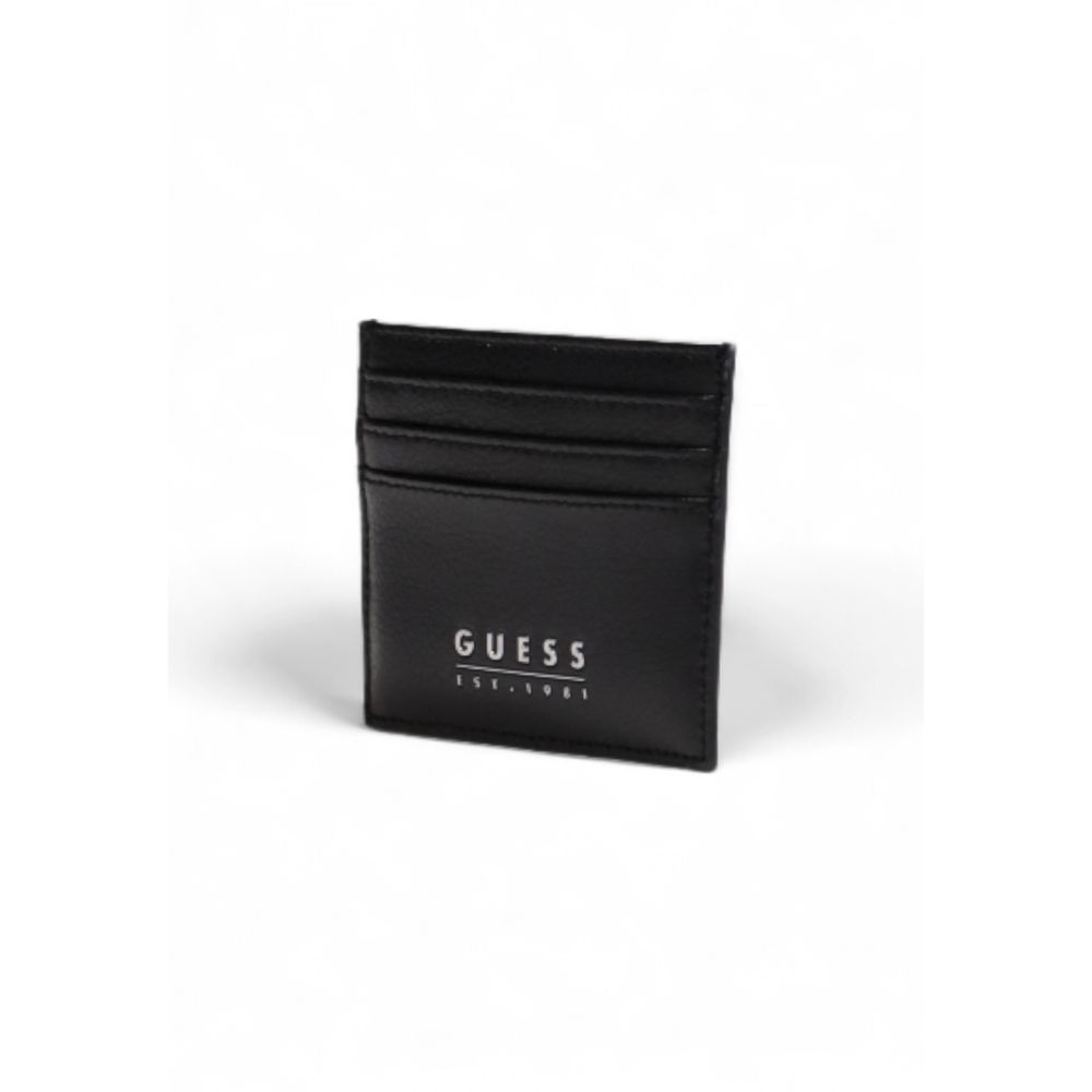 Black Leather Cardholder - ventzia