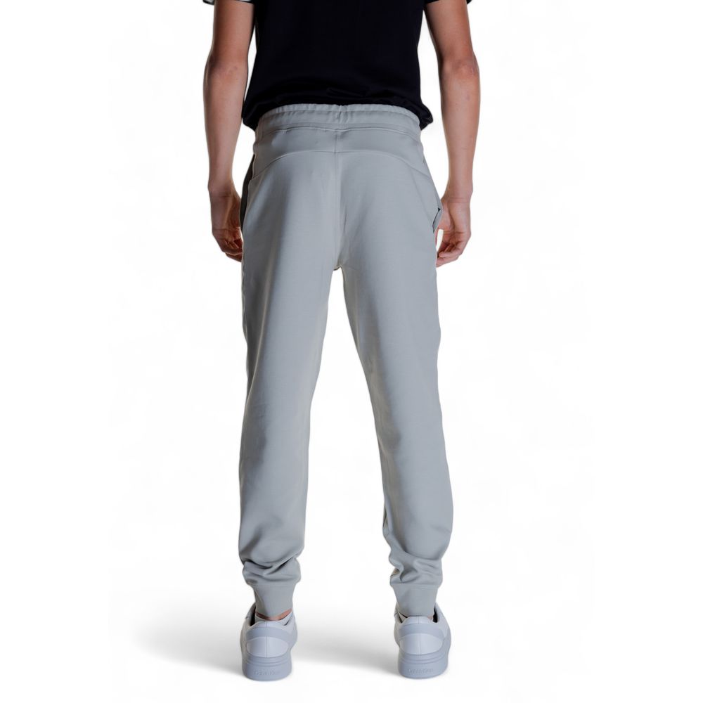Gray Cotton Joggers Workout Pant