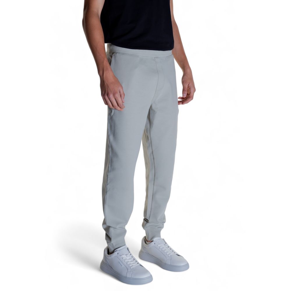 Gray Cotton Joggers Workout Pant - ventzia