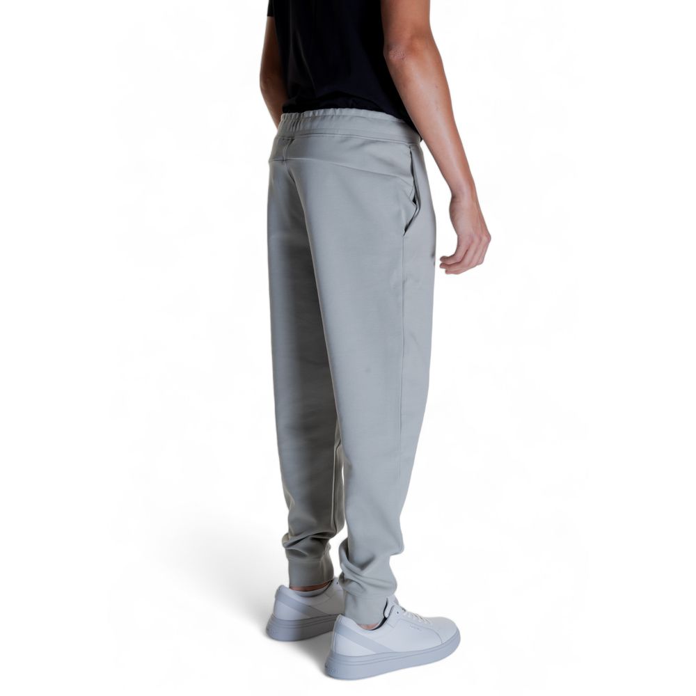 Gray Cotton Joggers Workout Pant - ventzia