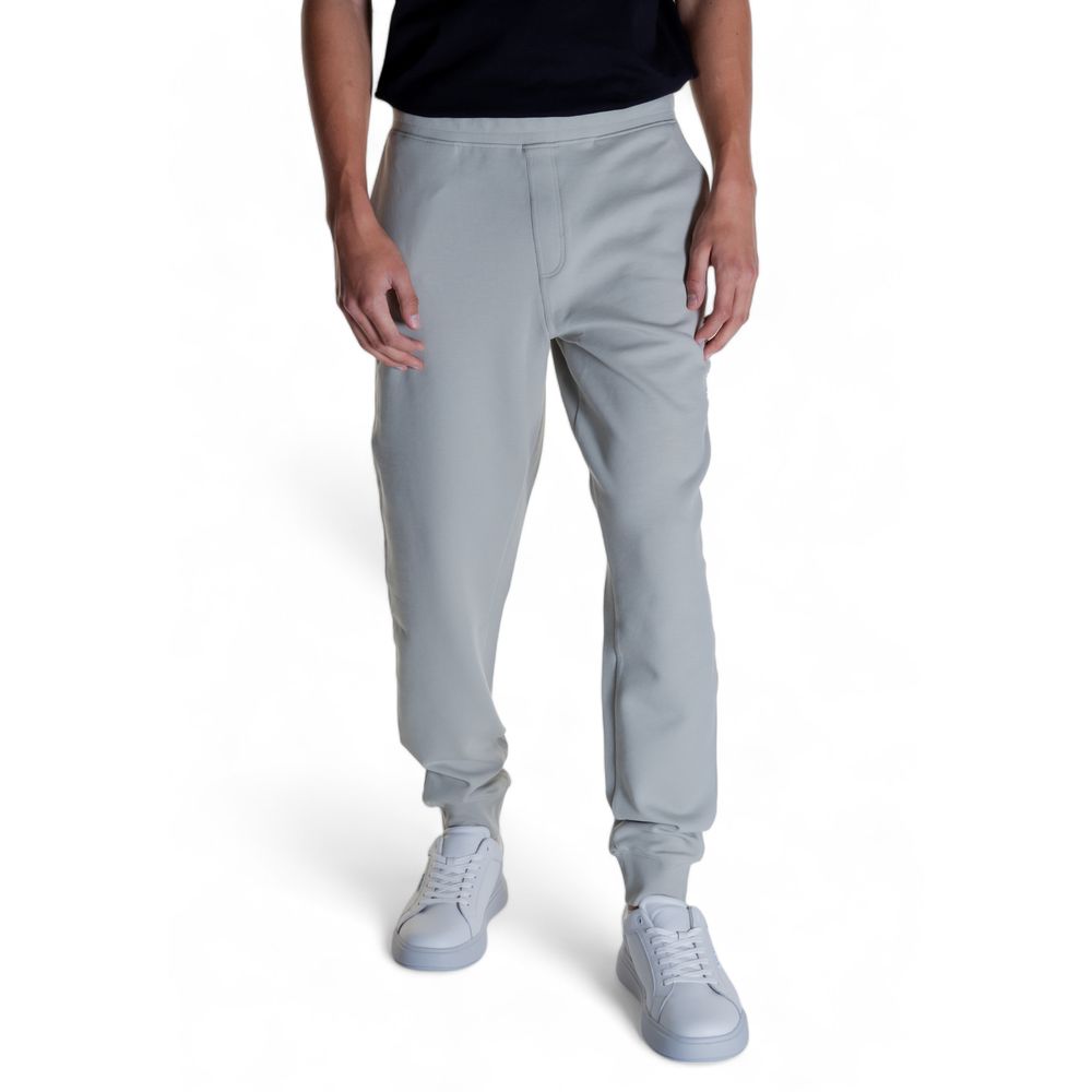 Gray Cotton Joggers Workout Pant - ventzia