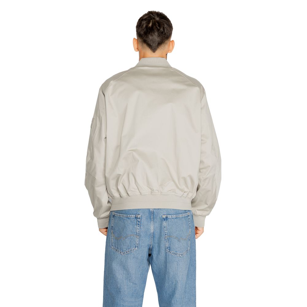 Gray Organic Cotton Jackets & Coat - ventzia