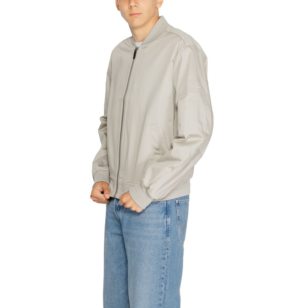 Gray Organic Cotton Jackets & Coat - ventzia