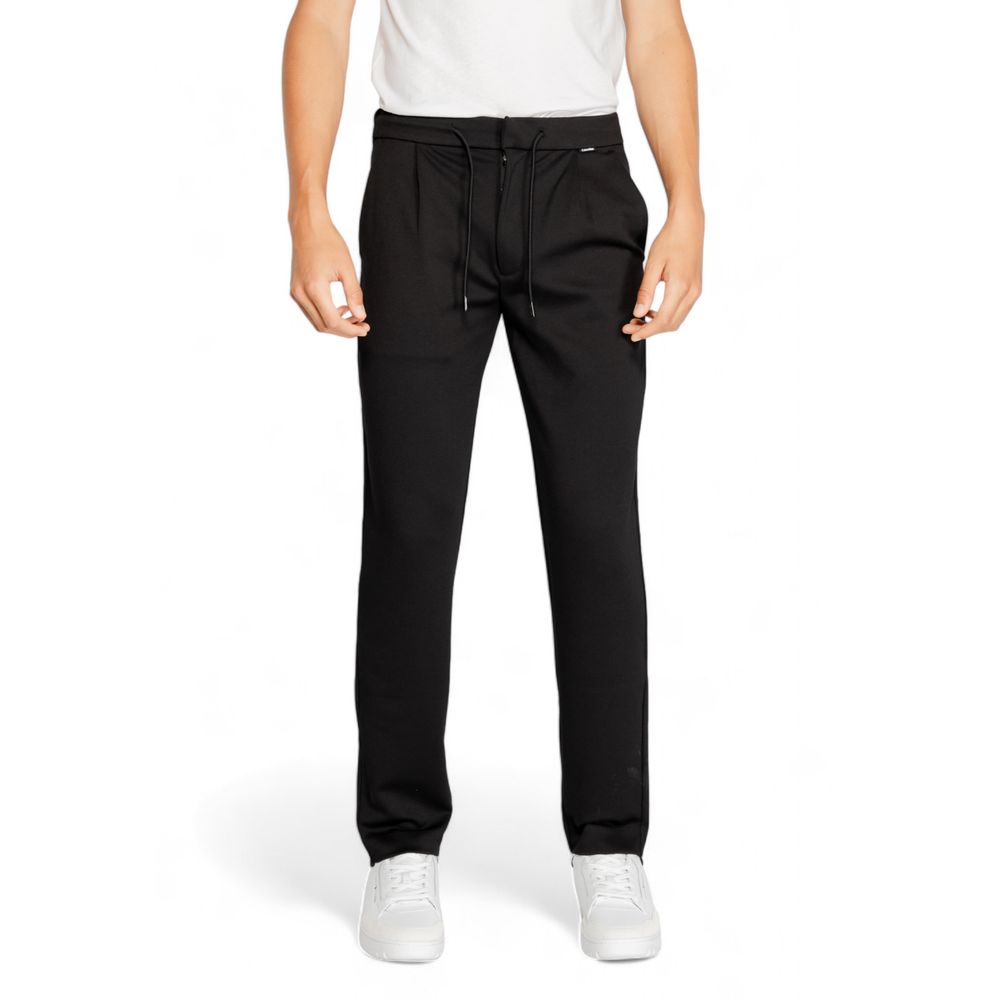 Black Recycled Polyester Pant