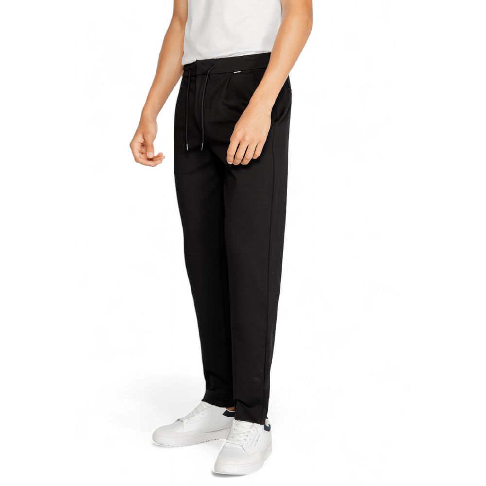 Black Recycled Polyester Pant