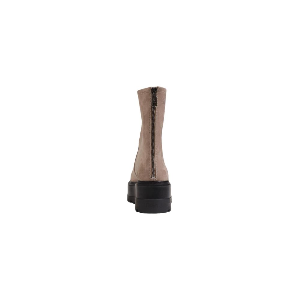 Gray Recycled Polyester Ankle - ventzia