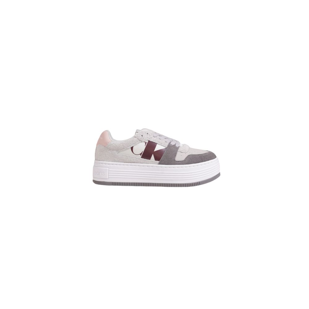 Gray Leather Sneaker - ventzia