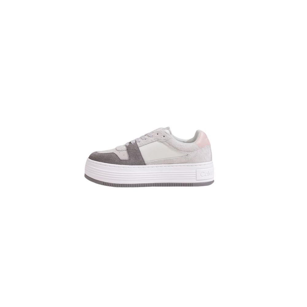 Gray Leather Sneaker - ventzia