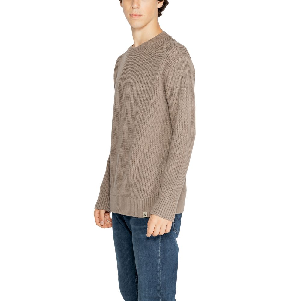 Brown Organic Cotton Sweater - ventzia