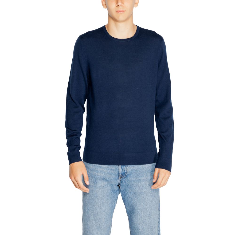 Blue Recycled Wool Sportswear - ventzia