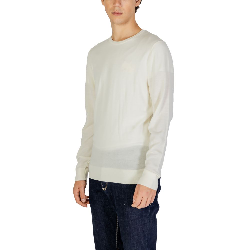 Cream Recycled Wool Sportswear - ventzia