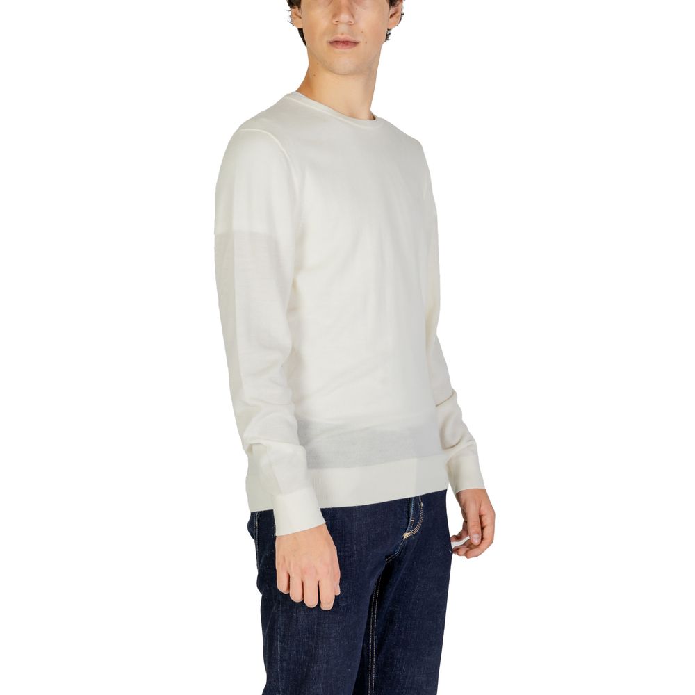 Cream Recycled Wool Sportswear - ventzia