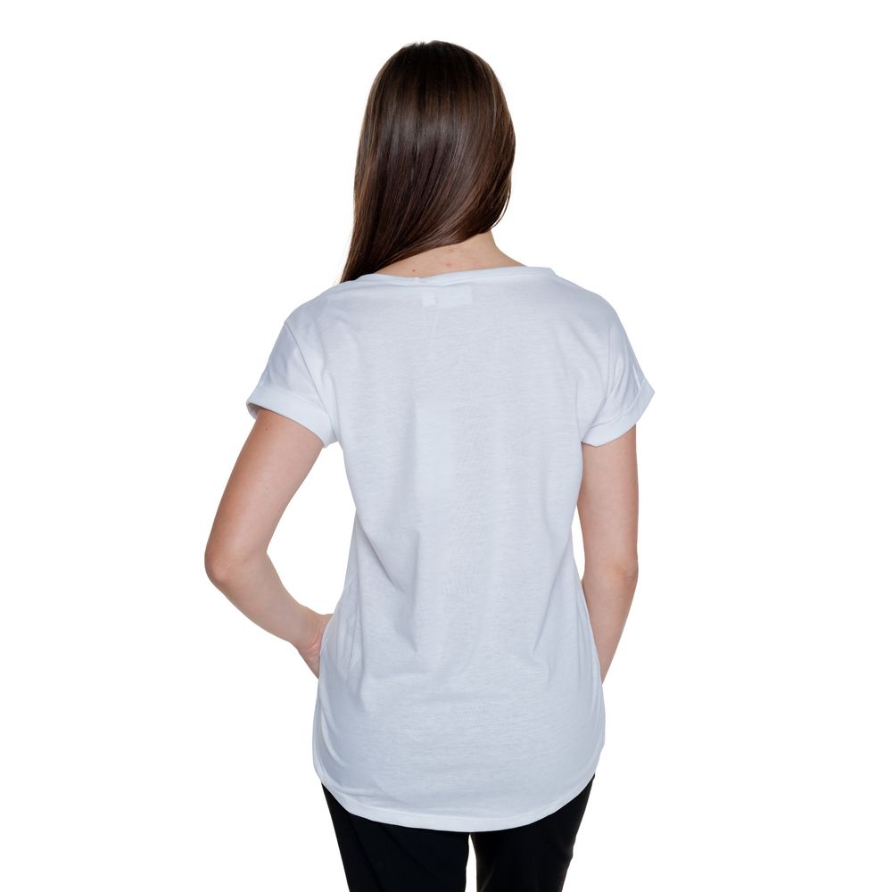White Cotton T-Shirt - ventzia