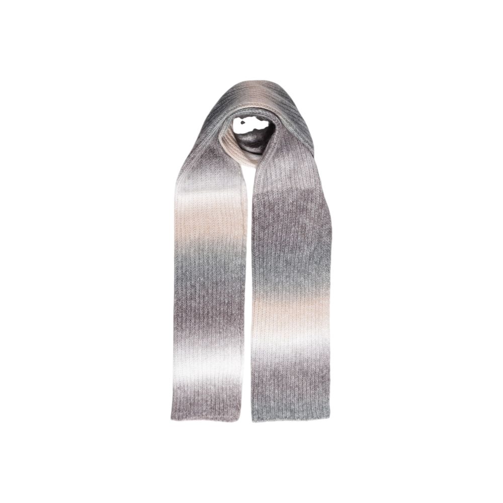 Gray Marabou Scarf - ventzia