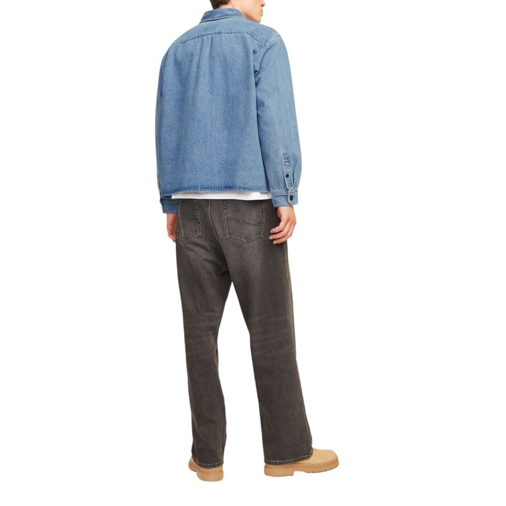 Light Blue Cotton Shirt - ventzia