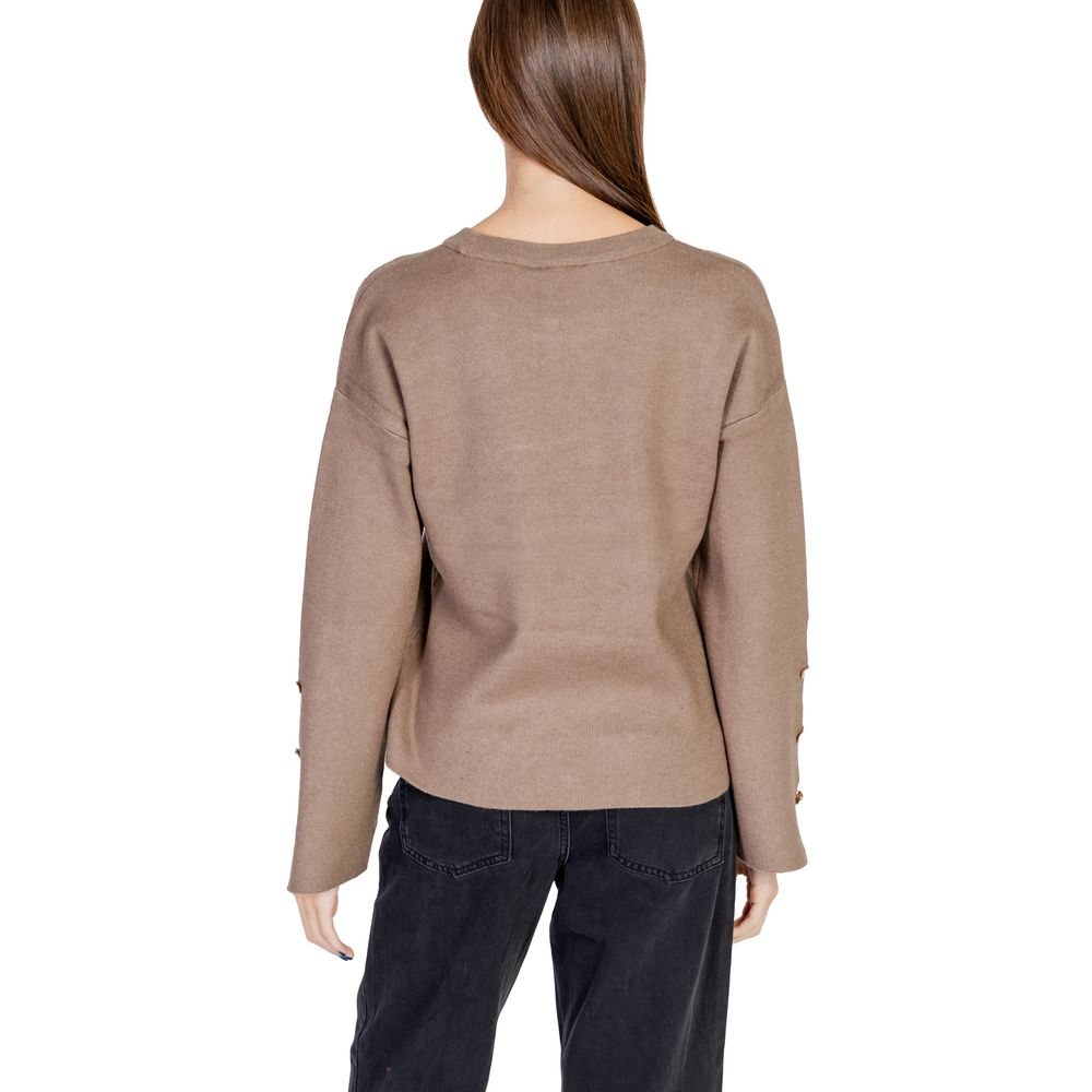 Brown Viscose Sportswear - ventzia