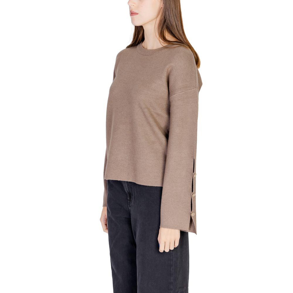 Brown Viscose Sportswear - ventzia